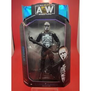JAZWARES AEW UNMATCHED COLLECTION SERIES 2 LUMINARIES STING WRESTLING FIUGRE WWE